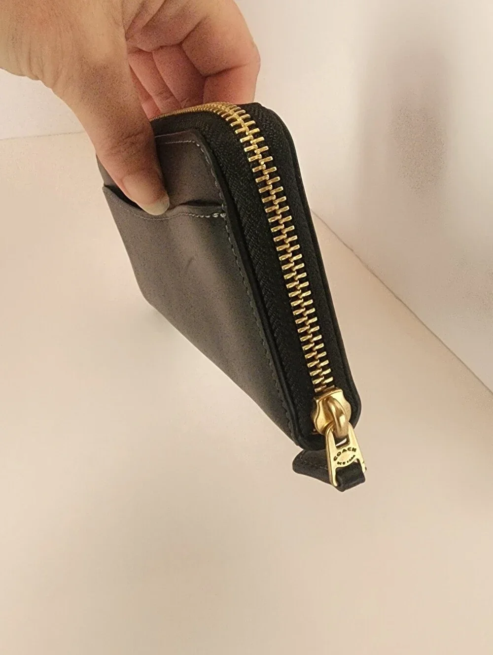 Coach Essentials Slim Accordion Wallet NWT (Flawed)